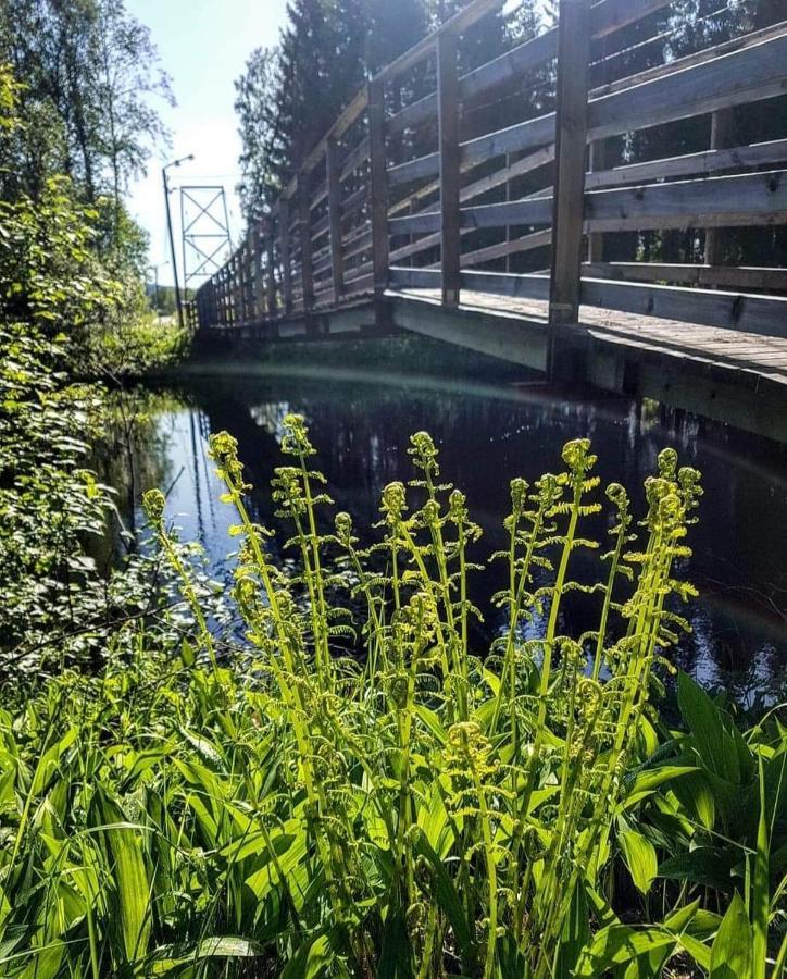 Mysig Timmerstuga Med Braskamin Naera Hovfjaellet Torsby Ngoại thất bức ảnh